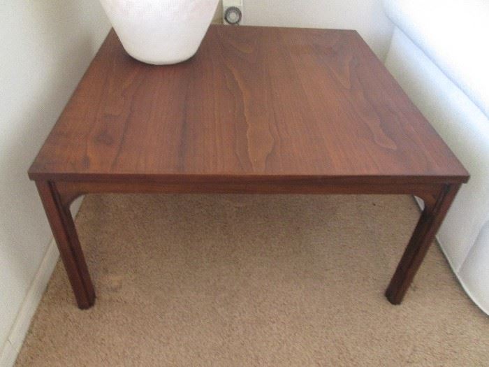 We have some wonderful MCM pieces!  End Table is featured here...30" X 30"