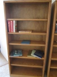 2-Tall Matching Bookcases