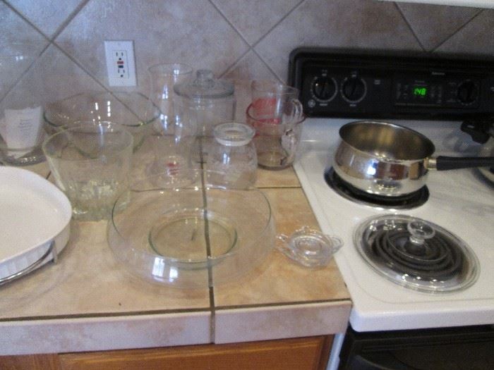 Assorted Glassware