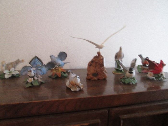 Lenox Bird Sculptures
