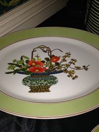 Mottahedeh Vista Alegre  Chinese "Woodblock Peony" china from Portugal