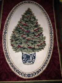 Christmas rug