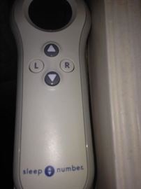 Sleep Number Bed controls