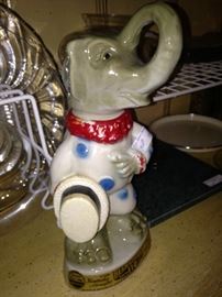 Elephant decanter by James B Beam Distilling Co.