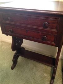 Antique sewing chest
