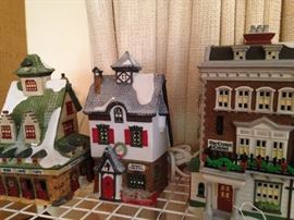Dept. 56 houses/buildings