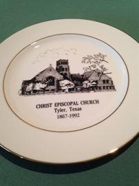 Christ Episcopal Church of Tyler, Texas,  plate