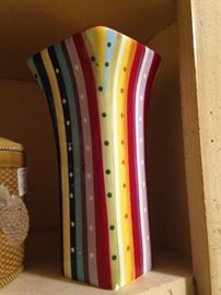 Colorful vase
