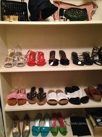 Colorful array of shoes