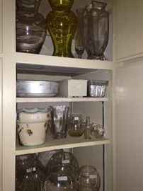 Vases and other dishes