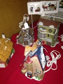 More Dept. 56 houses/buildings