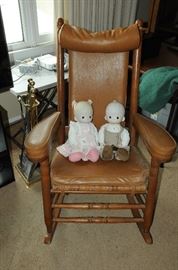 Precious Moments Dolls, JFK Rocking Chair