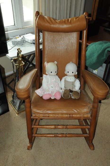 Precious Moments Dolls, JFK Rocking Chair