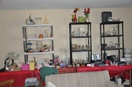 Living Room - Waterford, Hummels, Smalls, Decoratives