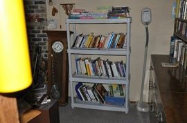 Basement - Books, Clock