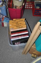 Basement - We have 6 crates of Vinyl Records. Some unusual ones to boot!