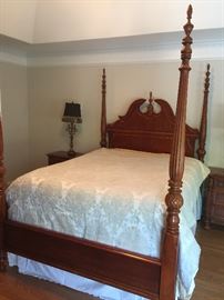 Hooker Queen Size 4 Poster Bed