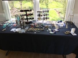 Lots and lots of costume jewelry