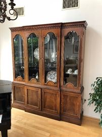 Chippenddale Cabinet - Imari - sterling silver -