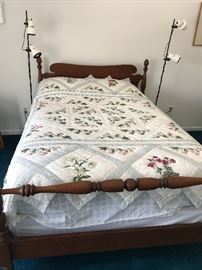 Full size (double) wood bed frame