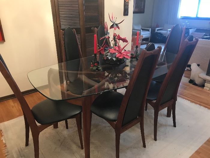 Adrian Pearsall dining room table and chairs