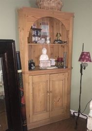 Corner Pine cabinet 