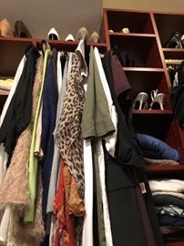 Packed closets of better clothes