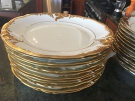 Service of 12 vintage china Made in Poland