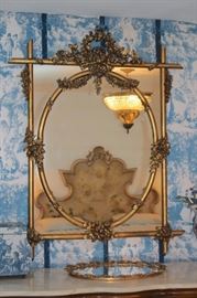 Beautiful Stylized Mirror and Vanity Tray