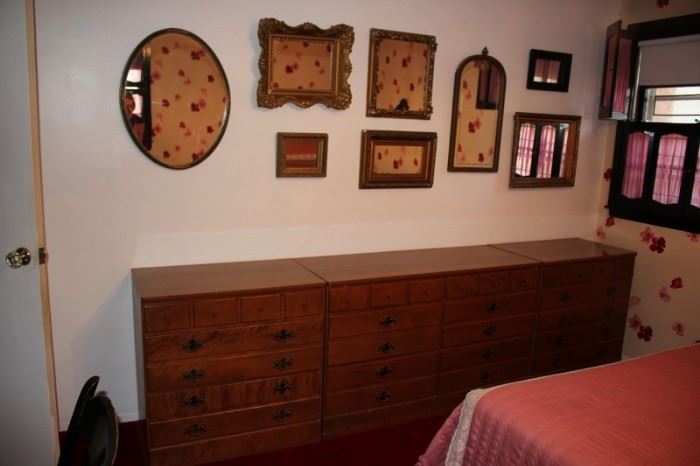 Assorted Mirrors and Bedroom Pieces
