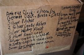 We found loads of boxes