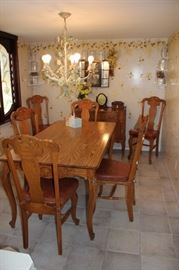 Table with 6 Chairs