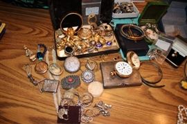 Assorted Jewelry in 14K & Costume Jewels