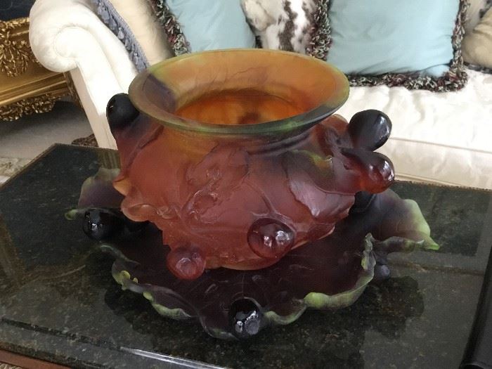 Daum Center Bowl Tray