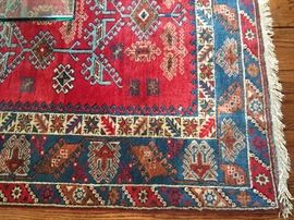 Detail of Turkish area Rug 