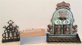 Unusual Menorahs