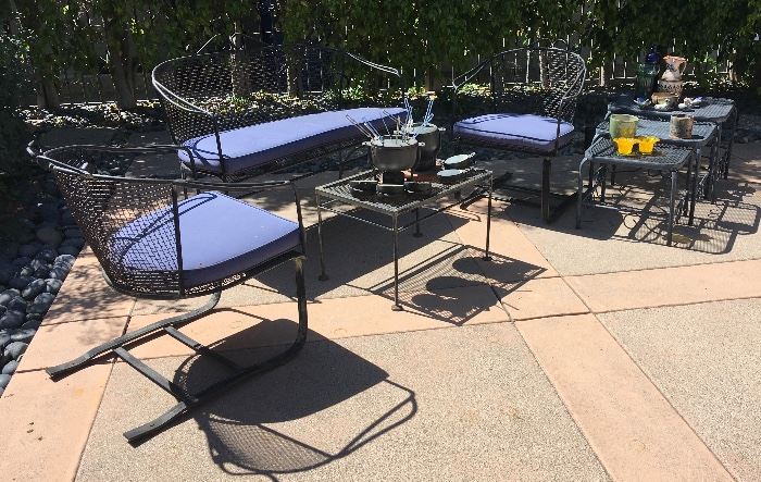 Wrought Iron Patio Seating & Tables