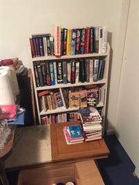Bookcase, books