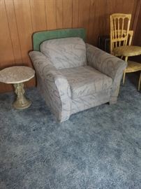 Comfy chair, side table, dining chairs need to reupholstered