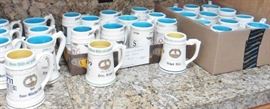 Reproduction beer tankards/steins - WW2 German soldiers