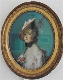 Sold Framed pastel art