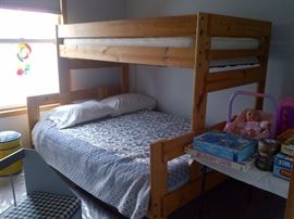 Bunk Beds Full Sz. Bottom &Twin Top