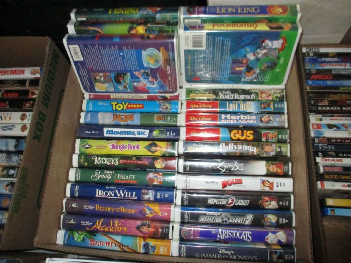 DISNEY VHS MOVIES