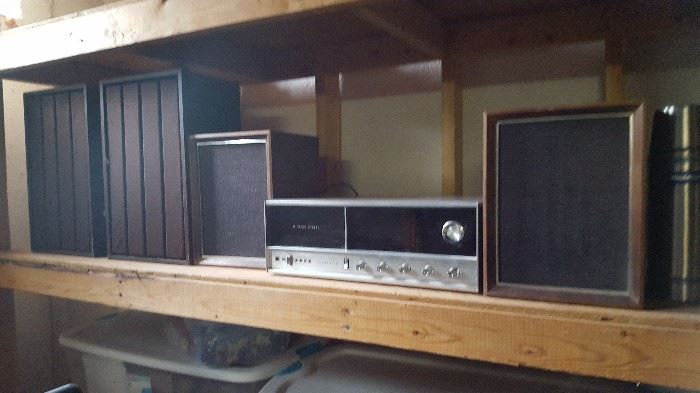Vintage Stereo Equipment 