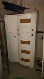 Vintage Cedar Lined Tallboy Dresser