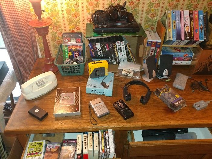 vintage electronics, sega genesis, sega games, vhs, 8tracks