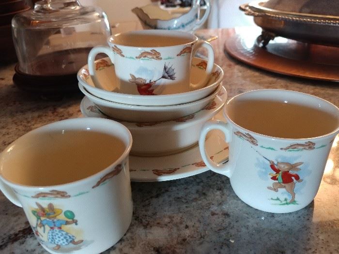 beatrix potter tea set