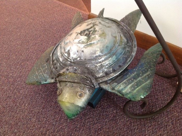 Metal Turtle Art $ 120.00