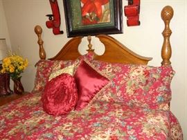 queen bed