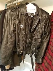 women's leather jacket